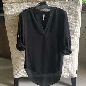 Blouse high low